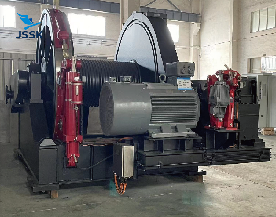 750KN-1300KN電動變頻定位絞車