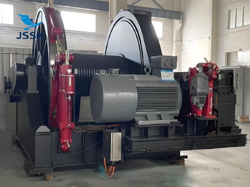 750KN電動變頻定位絞車